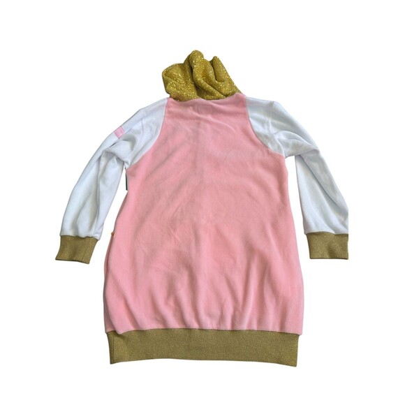 Tipsy Elves Rose Champagne Bottle Costume Hoodie Dress Zip Up Size 3XL - Picture 2 of 9